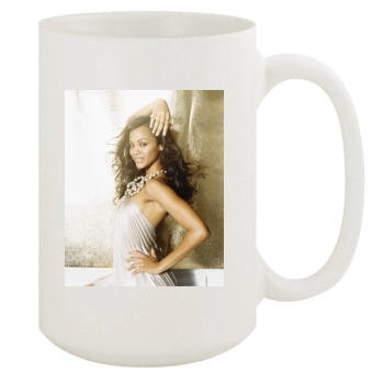 Zoe Saldana 15oz White Mug