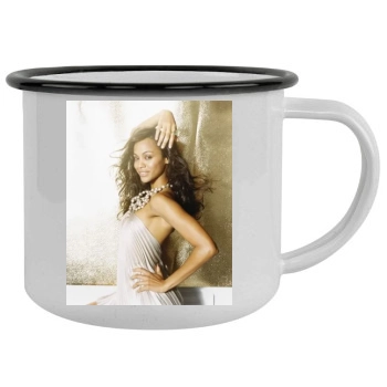 Zoe Saldana Camping Mug