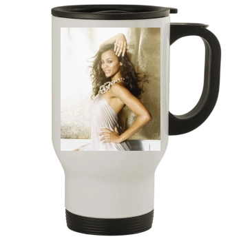 Zoe Saldana Stainless Steel Travel Mug