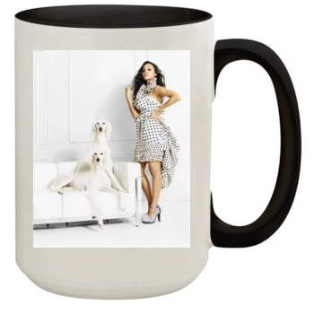 Zoe Saldana 15oz Colored Inner & Handle Mug