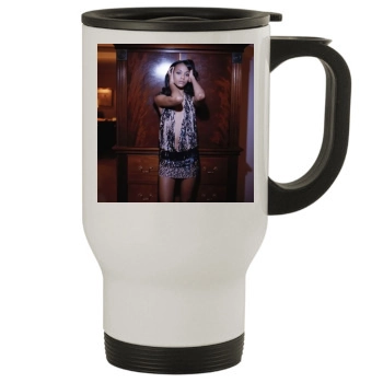 Zoe Saldana Stainless Steel Travel Mug