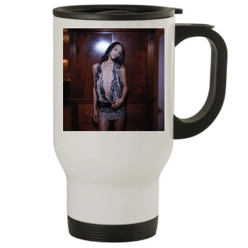 Zoe Saldana Stainless Steel Travel Mug