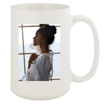 Zoe Saldana 15oz White Mug