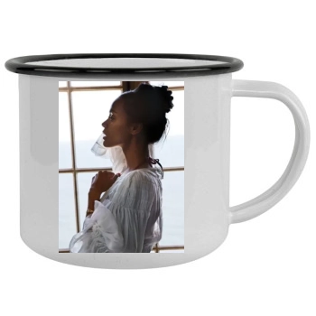 Zoe Saldana Camping Mug