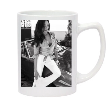 Zoe Saldana 14oz White Statesman Mug