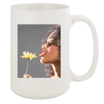 Zoe Saldana 15oz White Mug