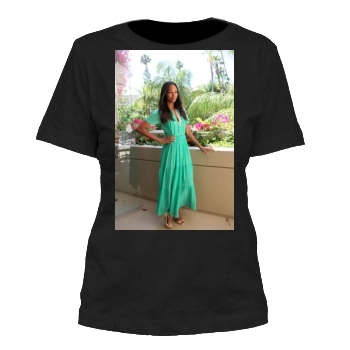 Zoe Saldana Women's Cut T-Shirt