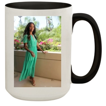 Zoe Saldana 15oz Colored Inner & Handle Mug