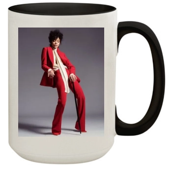 Zoe Saldana 15oz Colored Inner & Handle Mug