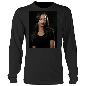 Zoe Saldana Men's Heavy Long Sleeve TShirt