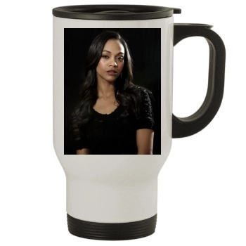 Zoe Saldana Stainless Steel Travel Mug