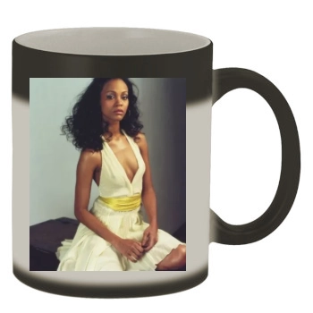 Zoe Saldana Color Changing Mug