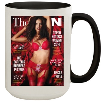 Adriana Lima 15oz Colored Inner & Handle Mug