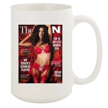 Adriana Lima 15oz White Mug