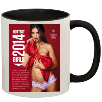 Adriana Lima 11oz Colored Inner & Handle Mug