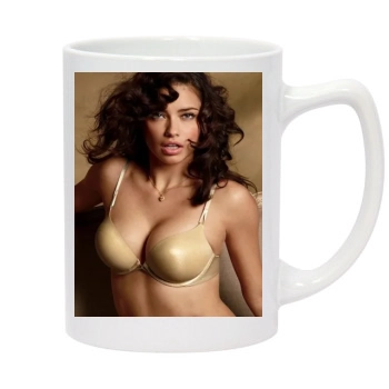 Adriana Lima 14oz White Statesman Mug