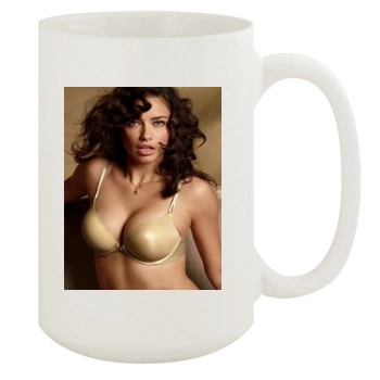 Adriana Lima 15oz White Mug