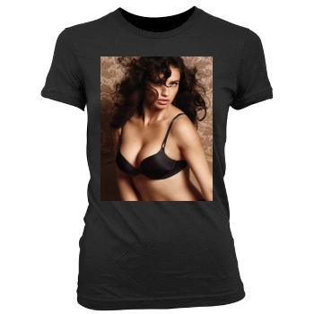 Adriana Lima Women's Junior Cut Crewneck T-Shirt