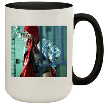 Adriana Lima 15oz Colored Inner & Handle Mug