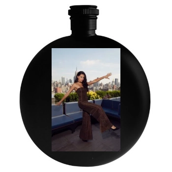 Adriana Lima Round Flask