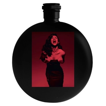 Adriana Lima Round Flask