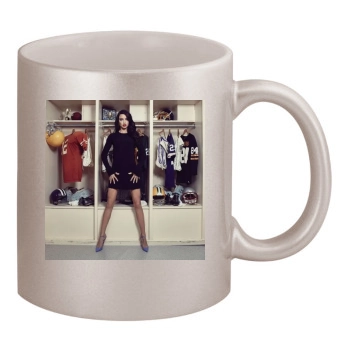 Adriana Lima 11oz Metallic Silver Mug