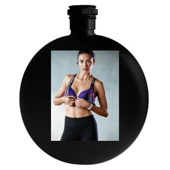 Adriana Lima Round Flask