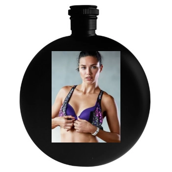 Adriana Lima Round Flask