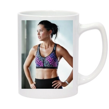 Adriana Lima 14oz White Statesman Mug