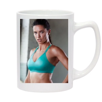 Adriana Lima 14oz White Statesman Mug