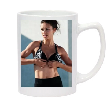 Adriana Lima 14oz White Statesman Mug