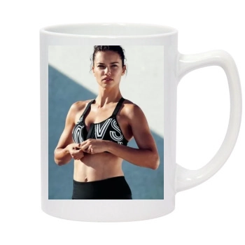 Adriana Lima 14oz White Statesman Mug