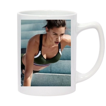 Adriana Lima 14oz White Statesman Mug