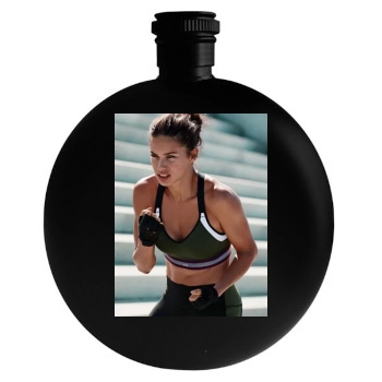 Adriana Lima Round Flask