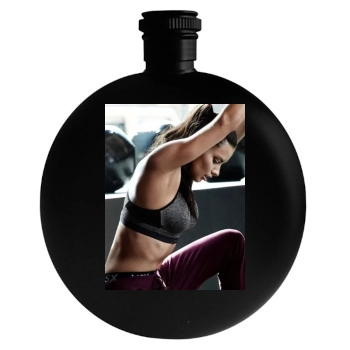 Adriana Lima Round Flask