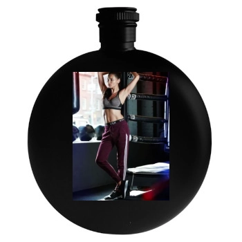 Adriana Lima Round Flask