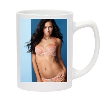 Adriana Lima 14oz White Statesman Mug