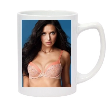 Adriana Lima 14oz White Statesman Mug