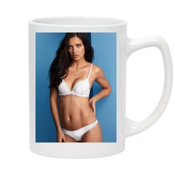 Adriana Lima 14oz White Statesman Mug