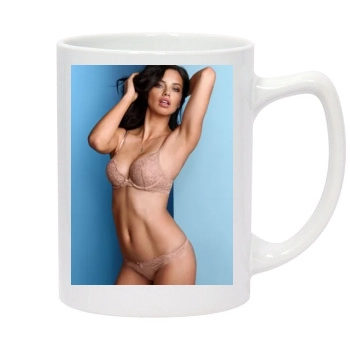 Adriana Lima 14oz White Statesman Mug