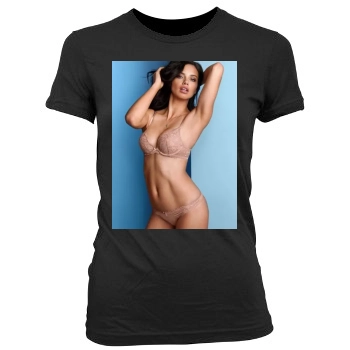 Adriana Lima Women's Junior Cut Crewneck T-Shirt