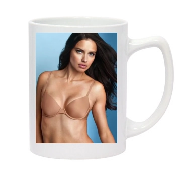 Adriana Lima 14oz White Statesman Mug