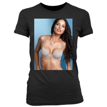 Adriana Lima Women's Junior Cut Crewneck T-Shirt