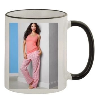 Adriana Lima 11oz Colored Rim & Handle Mug