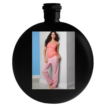 Adriana Lima Round Flask