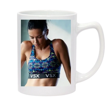 Adriana Lima 14oz White Statesman Mug