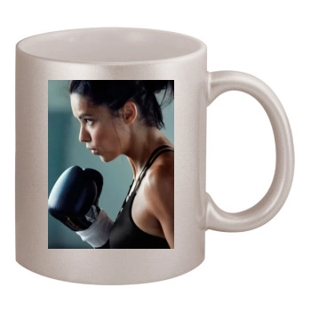 Adriana Lima 11oz Metallic Silver Mug