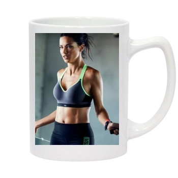 Adriana Lima 14oz White Statesman Mug