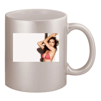 Adriana Lima 11oz Metallic Silver Mug