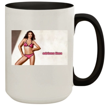 Adriana Lima 15oz Colored Inner & Handle Mug